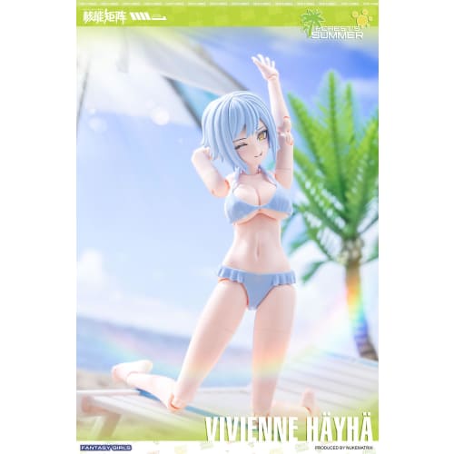 NUKE MATRIX "Forest Summer Fantasy Girls" Vivian H?yh? 1/10.5 Scale PVC & ABS Plastic Model Kit
