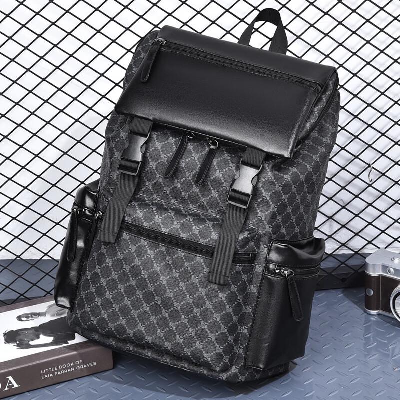 Warnerheim Men's Dual-Use Drawstring Laptop Backpack