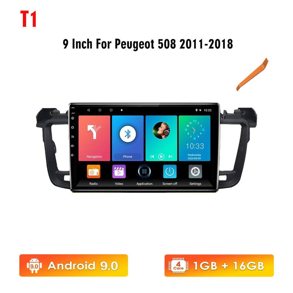 

Автомобильное радио Icreative 2 Din для Peugeot 508 2011-2018, автомобильное радио на базе Android, автонавигация Carplay, GPS, мультимедиа, BT-плеер, без DVD-плеера