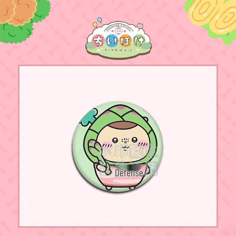 Cute Lunchbox Energy Series: Badge, Mirror Keychain, Pendant, Tinplate Brooch, Cartoon Badge Badge