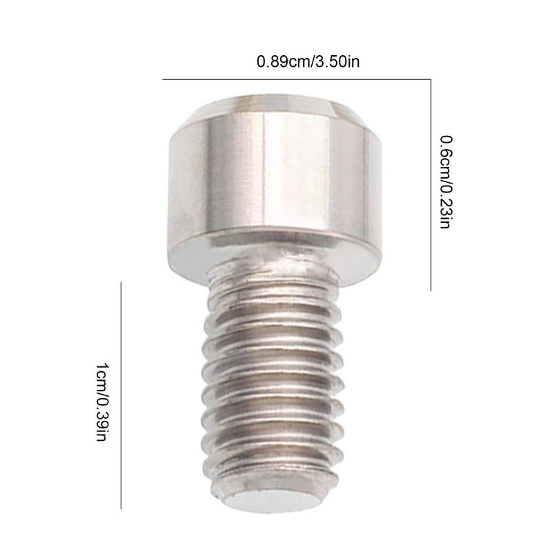 2pcs Brake Lever Rod Adjustment Screws Bicycle Disc Brake Bolts Bicycle Brake Parts Sturdy Brake Accessories Fastener Bolts