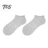 Moisture Wicking Cotton Socks 5 Pair Crew for Men Women, Extra Loose Ankle Sports Socks, Non-Binding Breathable Solid Color Versatile Athletic All Day