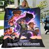 1pc Blanket JoJo's Bizarre Adventure3 Print Design, Lightweight Blanket for Sofa, Bed- Soft &Warm, Gift for All Seasons like Christmas, Halloween