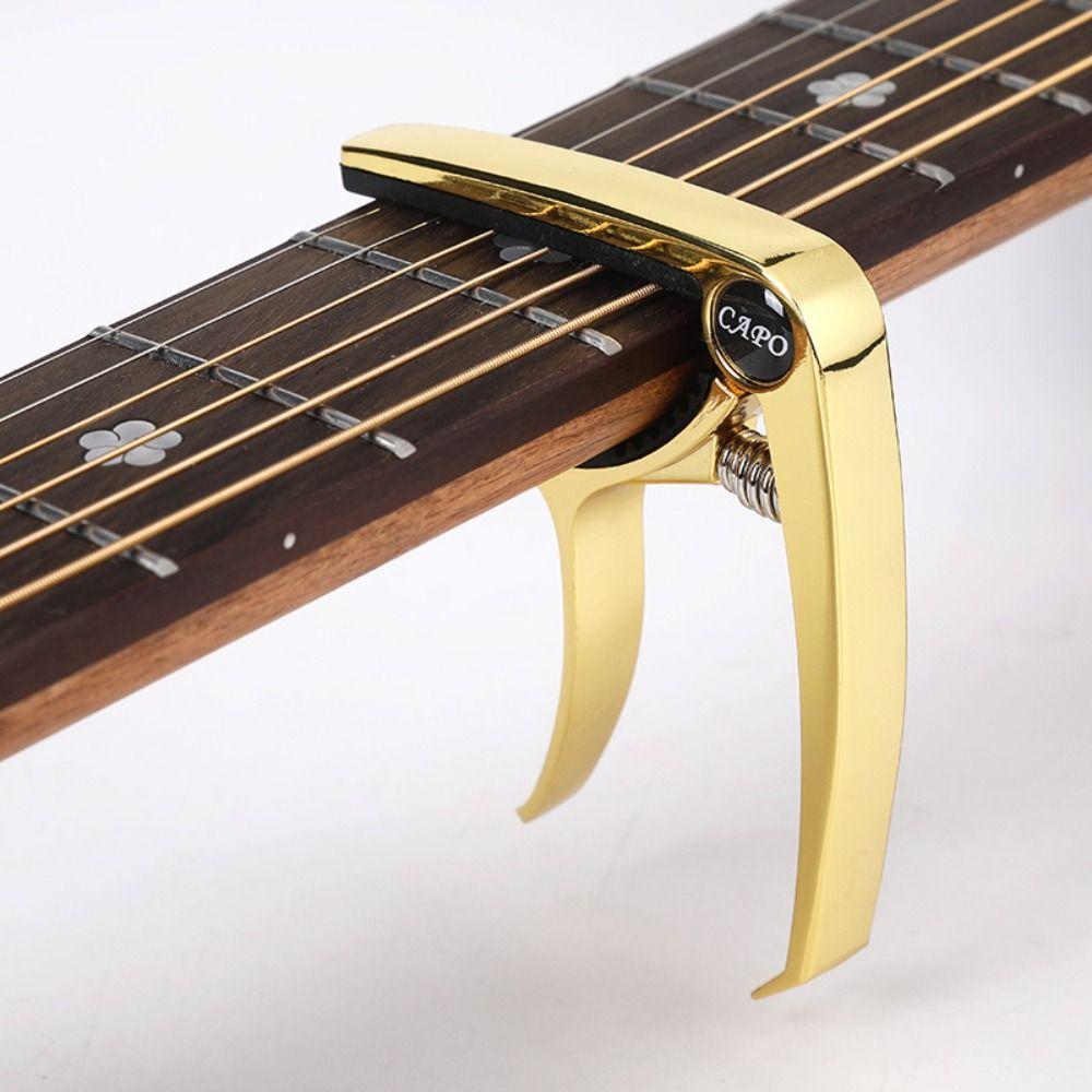 Clip Aluminum Zinc Zinc Alloy Tone Adjust Tuning Clamp Key Trigger Capo Guitar Capo Guitar Clamp Guitar Tuner