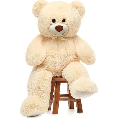 Riesiger Teddybär, Stofftier, 91 cm, großer Teddybär, weicher Plüschbär, Plüschtier