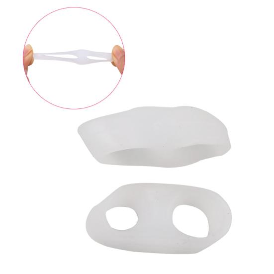 1 Pair Silicone Gel Little Toe Separator Hallux Valgus Bunion Guard Foot Care