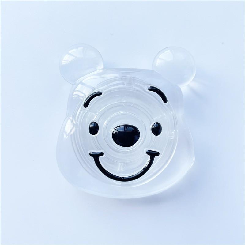 

Airbag Holder Ins Wind Cartoon Transparent Winnie Pooh Internet Celebrity Desktop Folding Telescopic Phone Customization