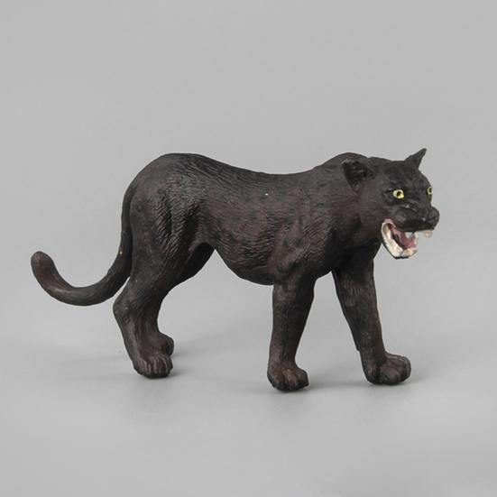 1/5Pcs PVC Leopard Model Realistic Roaring Walking Leopard Figurine Statue Sculpture Desktop