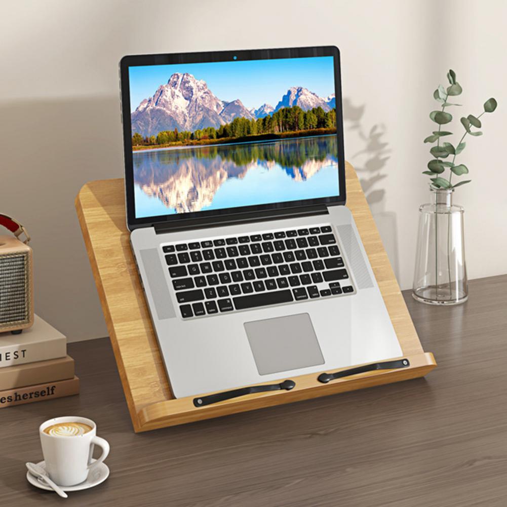 Multi Functional Computer Stand Reading Books And Calligraphy Stickers With Eight Adjustable Levels Recipe Tablet Stand