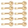10 Set Coat Hooks Metal Water Proof Heavy Duty Wall Hook for Entryway Bedrooms Bathrooms Kitchens