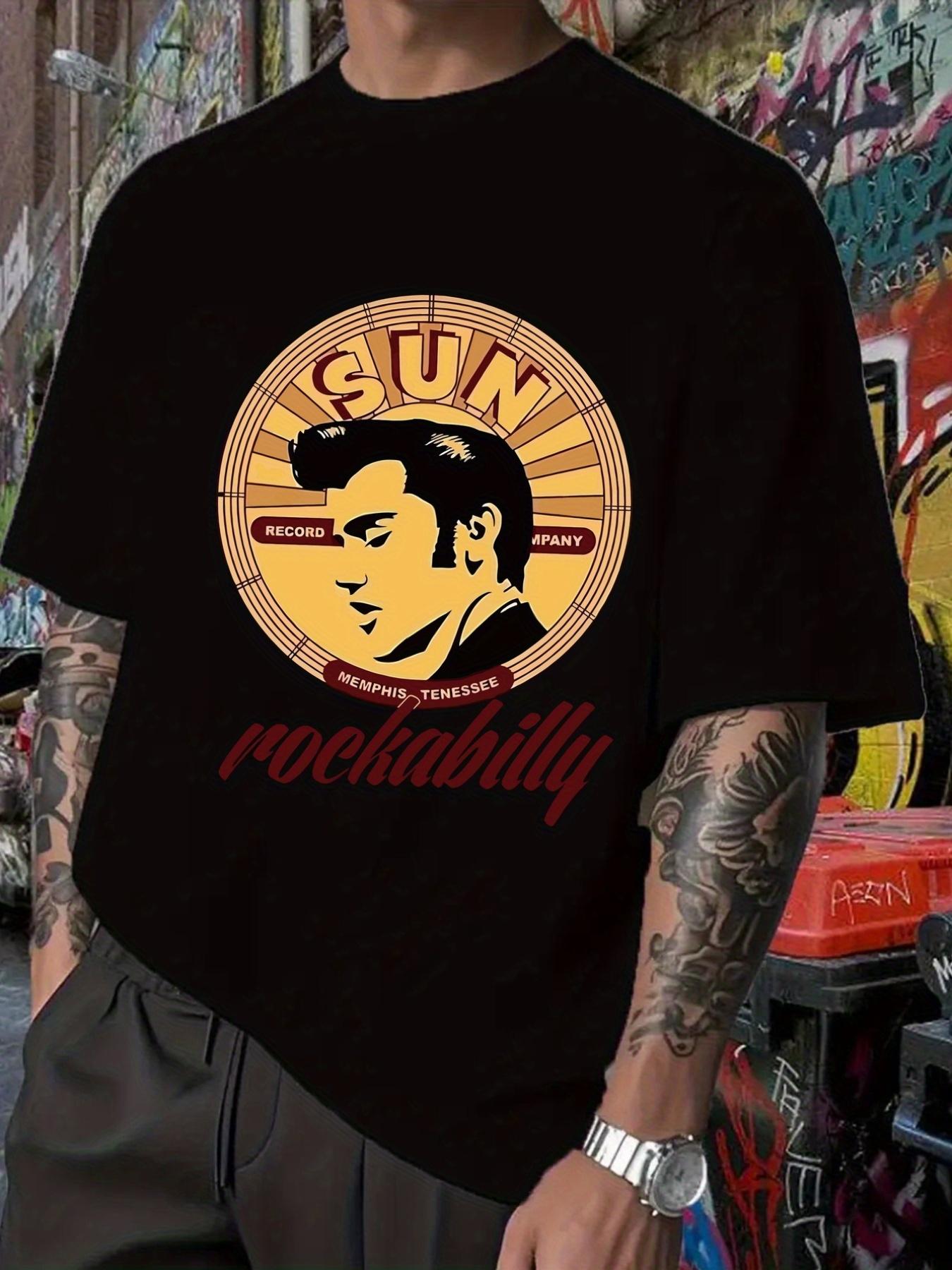 

Vintage Sun Records Rockabilly Print T-shirt - Inspired Design XXXXL