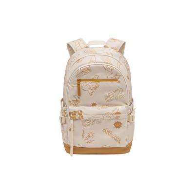 Li Ning X Disney Toy Story Collaboration Multifunctional Casual Polyester Backpack Unisex Backpack Sand-Gray ABSU029-2