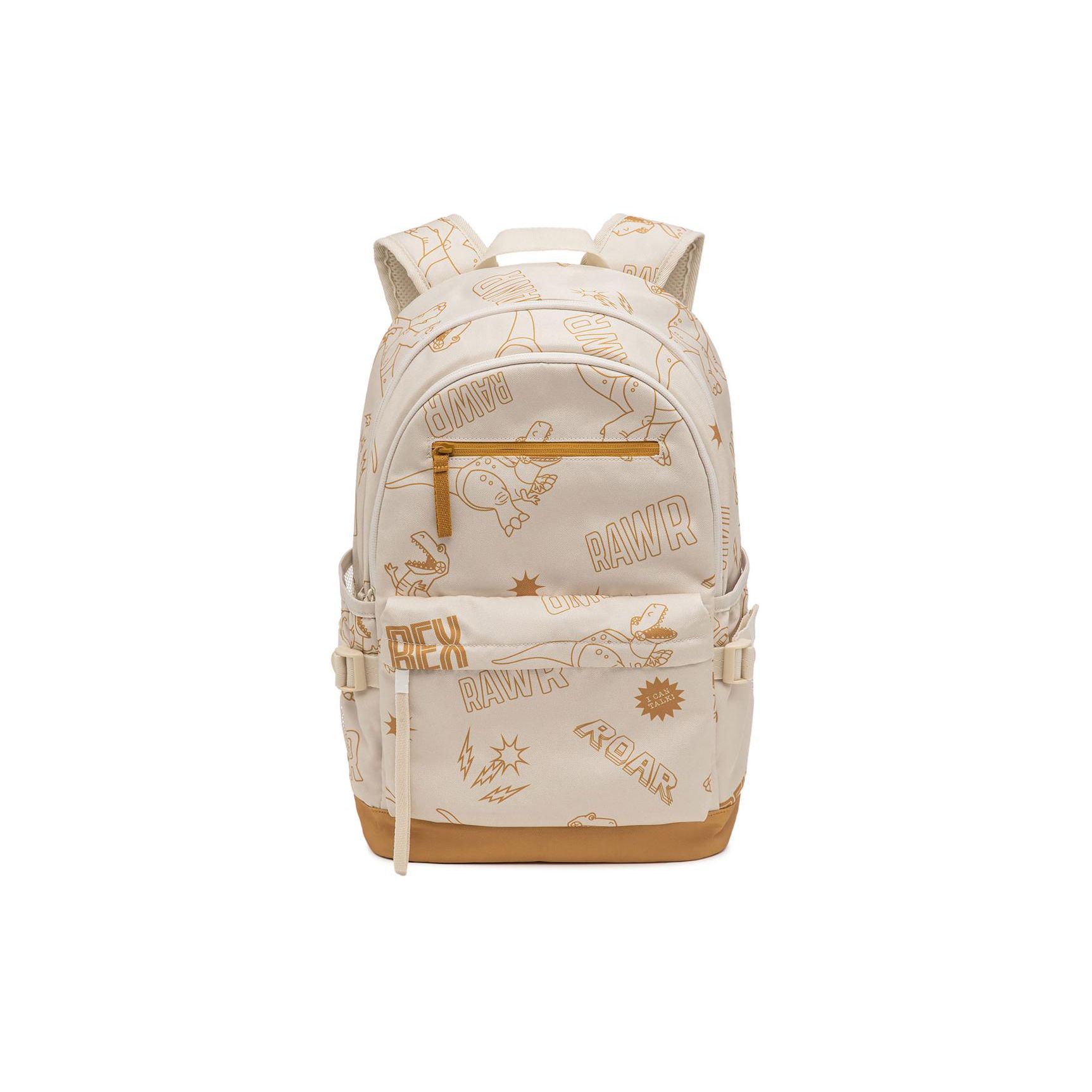 Li Ning X Disney Toy Story Collaboration Multifunctional Casual Polyester Backpack Unisex Backpack Sand-Gray ABSU029-2 Gravel Gray All over Print