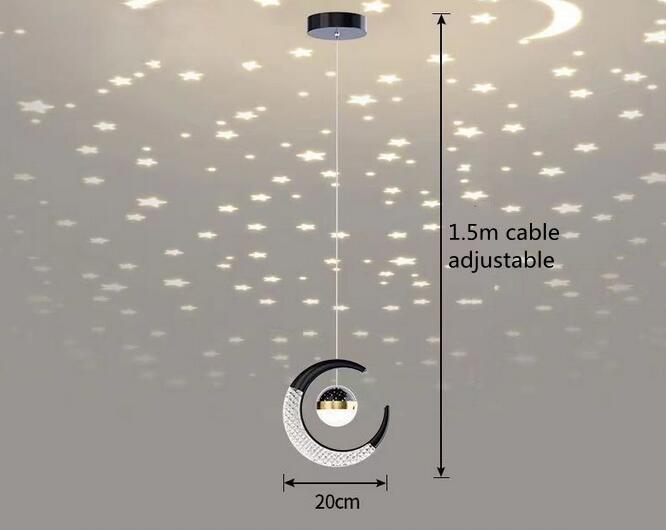 Home Decor Hallway Aisle Ceiling Light Entryway led Ceiling Lights Starry Atmosphere Ceiling Pendant Light Bedside Hanging Lamp