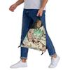 Senku Ishigami Dr Stone Apan Anime Backpacks Casual Drawstring Bundle Pocket Sundries Bag Book Bags for Man Woman School