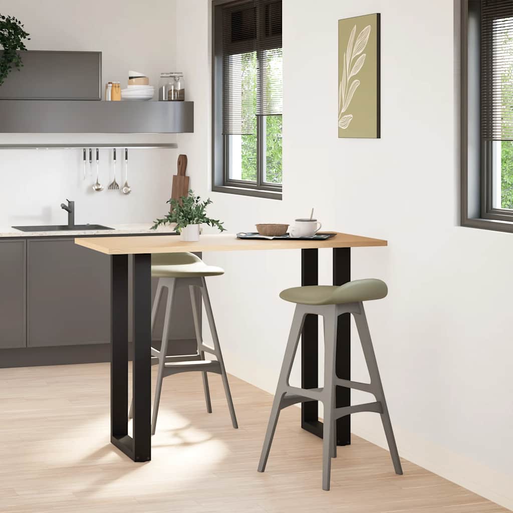 Vidaxl Nogi Do Stolika Kawowego, 2 Szt., Czarne, 40X(100-101) Cm, Stal