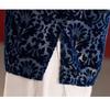 2025 Camicetta Casual Girocollo Manica Lunga in Velluto di Seta Mulberry Burnout 1853