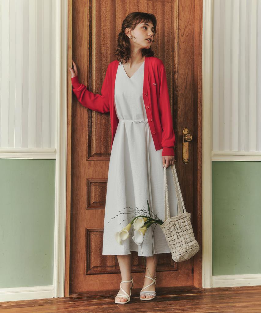 ZEROSTREET Sleeveless V-Neck Dress / Ivory