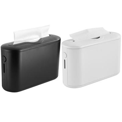 Countertop Paper Towel Dispenser Multifold Paper Towel Holder Facial Napkin Holder Napkin Organizer for Kitchen Bathroom