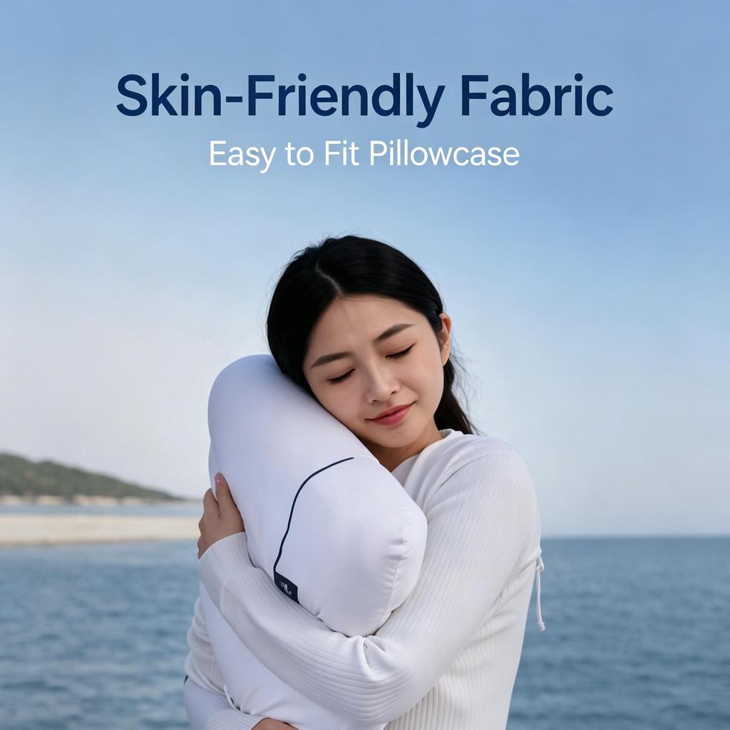 Deep‑Sleep Pro Hotel Memory Foam Pillow, Slow‑Rebound Zero‑Pressure Bed Sleeping Pillow