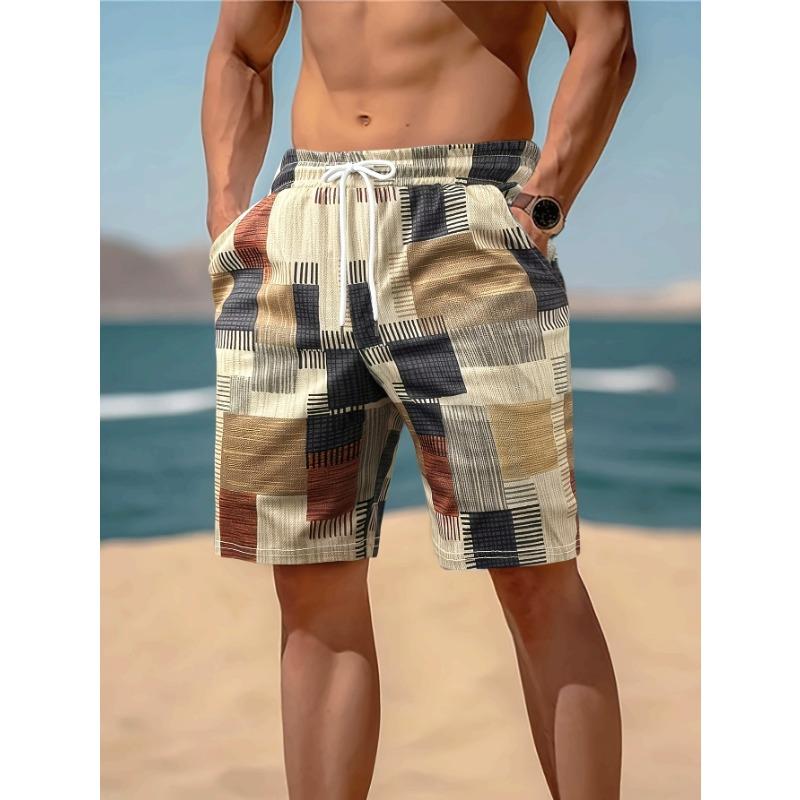 Plus Size Men's Shorts Beach Shorts for Summer Pool and Outdoor Activities