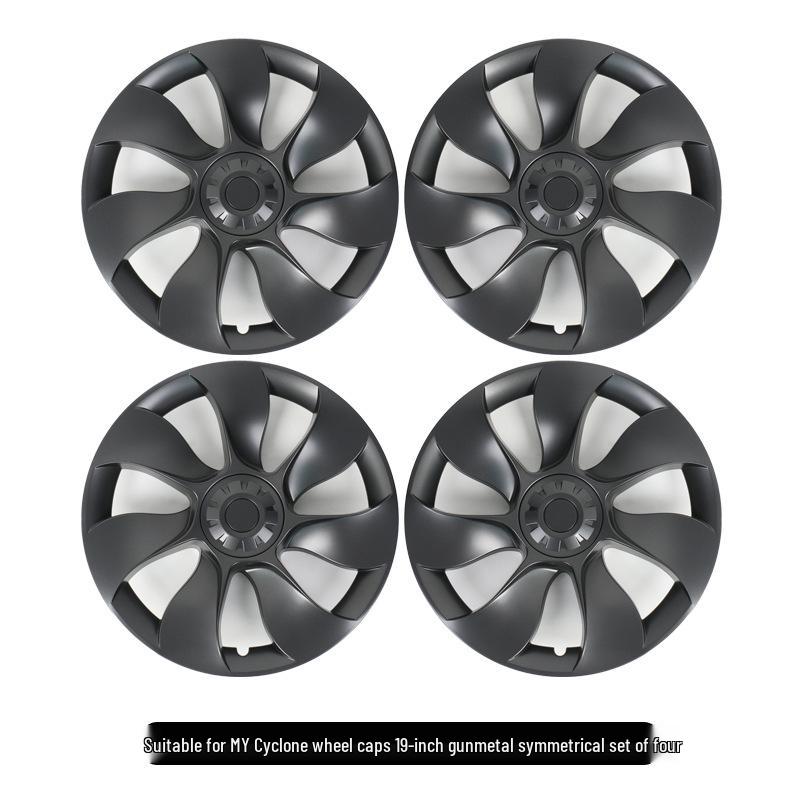 Tesla Model Y 19-Inch Cyclone Wheel Cover Full Protector Accessory