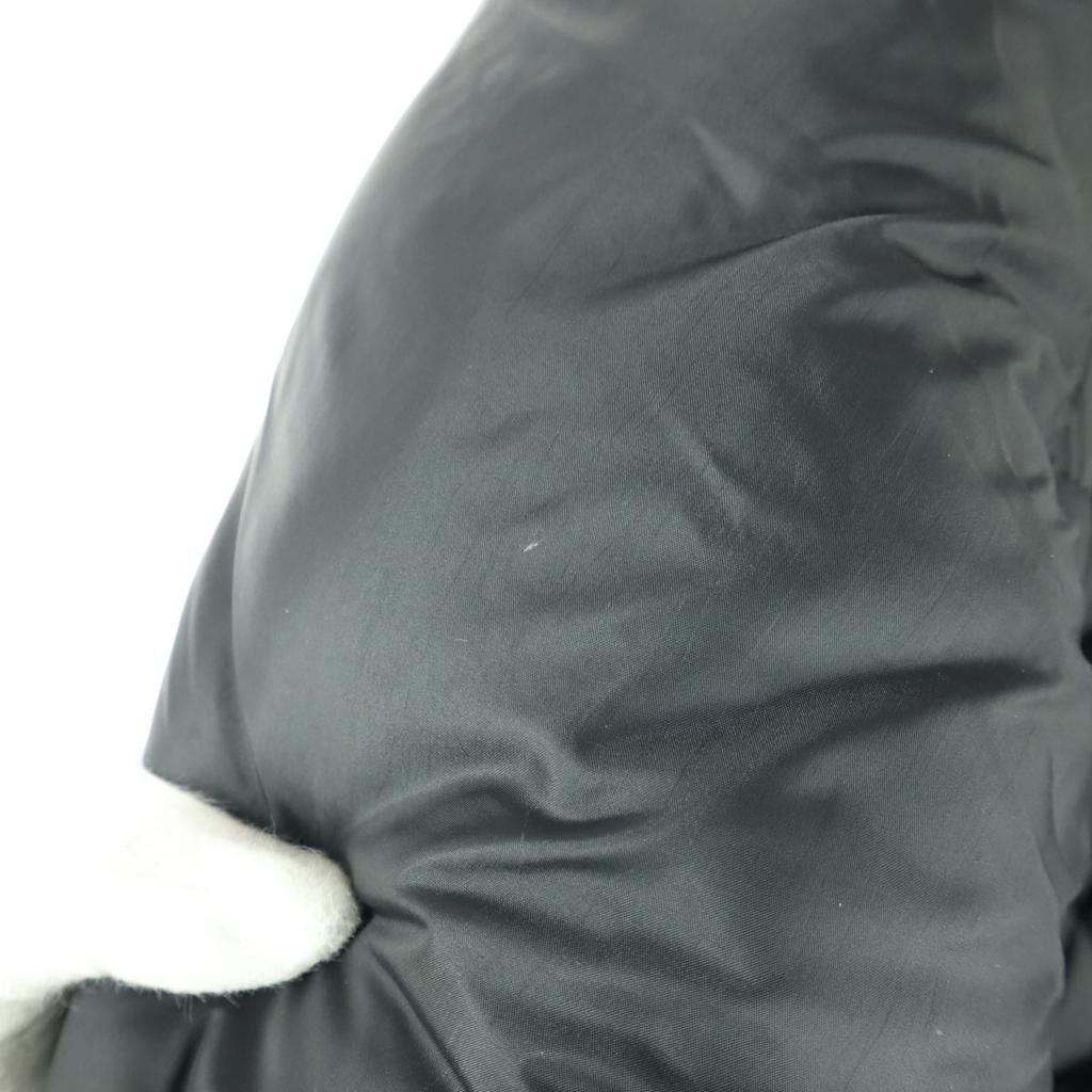 Sonia Rykiel Palton matlasat cu mânecă lungă M negru Femei Folosit