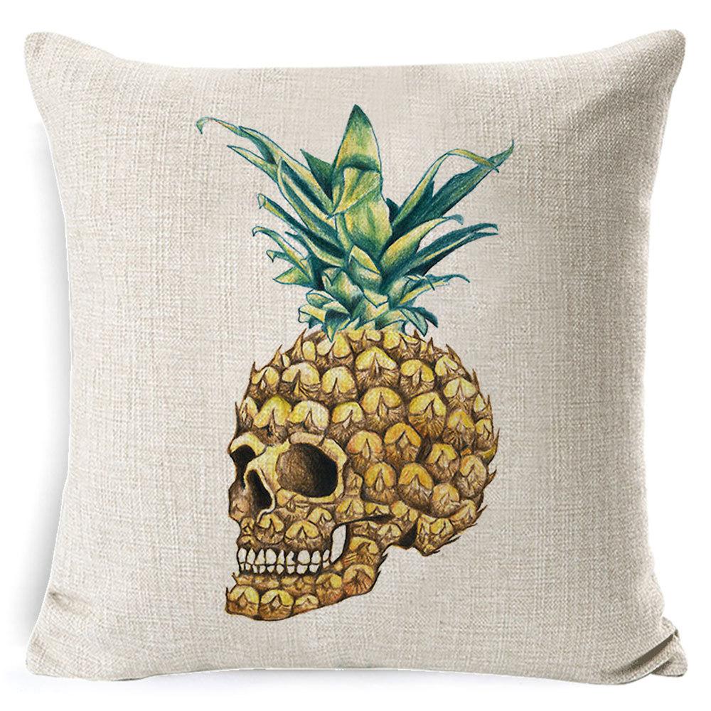 Summer Fruit Polo New Nordic Simple Throw Pillow Cover Linen Cushion Cover Pillow Cover