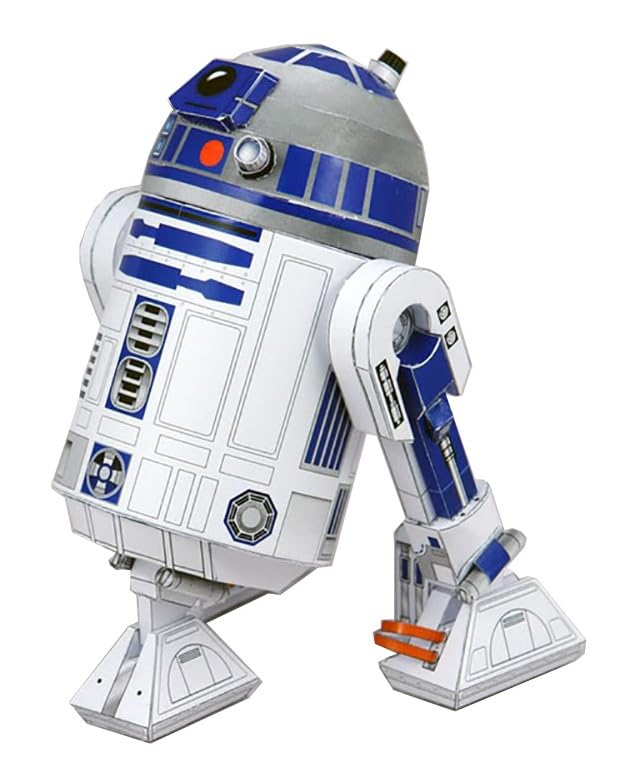 

3D Assembly Model Paper Craft Star Wars (R2-D2)