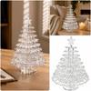3D Slot Assembly Christmas Tree Kit Acrylic Holiday Desktop Centerpiece  Beginner‑Friendly