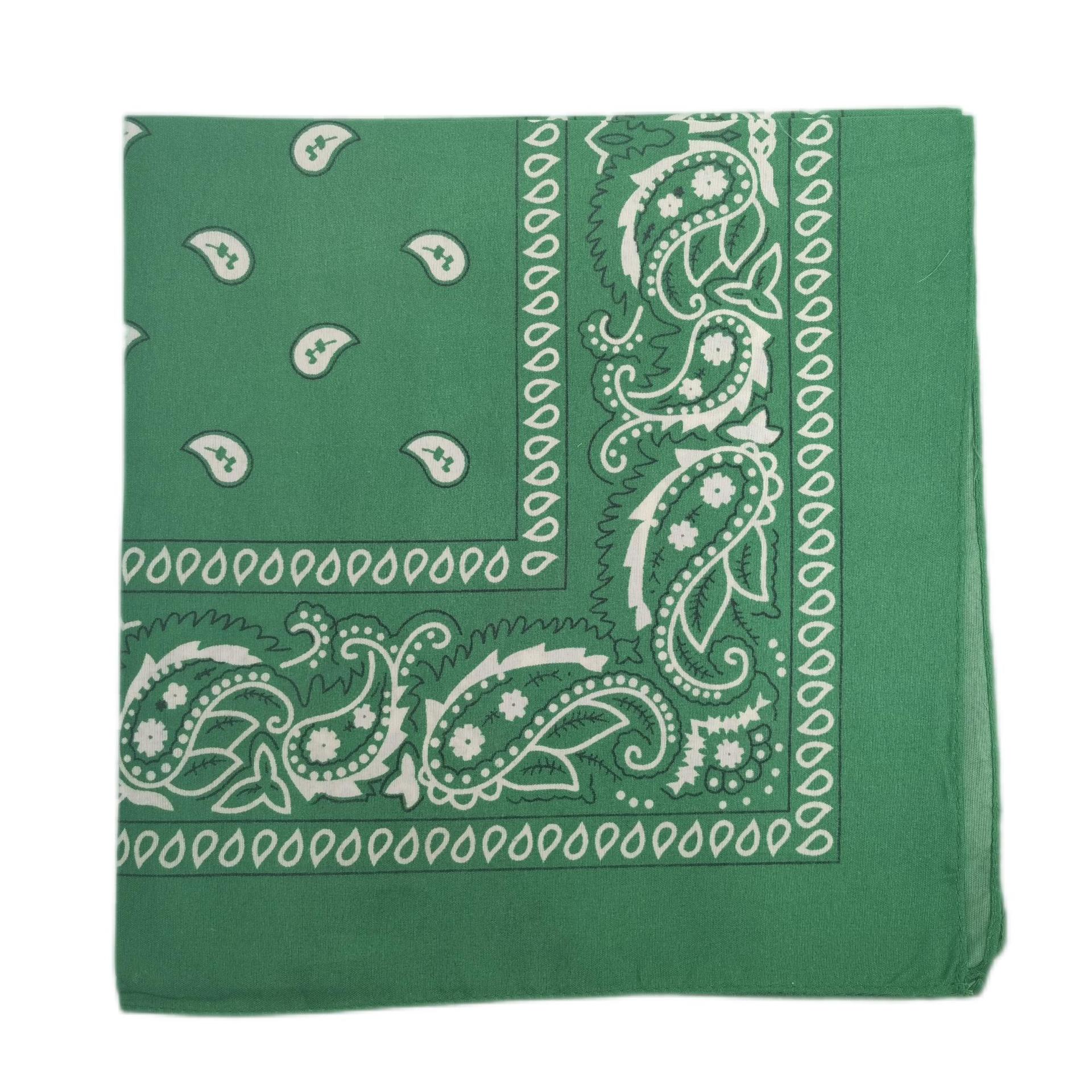 

Квадратный шарф с цветочным узором пейсли для хип-хопа, уличных танцев и велоспорта 55x55 cm