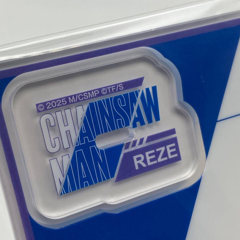 Used Movie Chainsaw Man Reze Edition Acrylic Stand Reze Prize Lawson (ME32-4253)