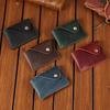 Warnerheim Retro Leather Card Holder with Coin Pocket