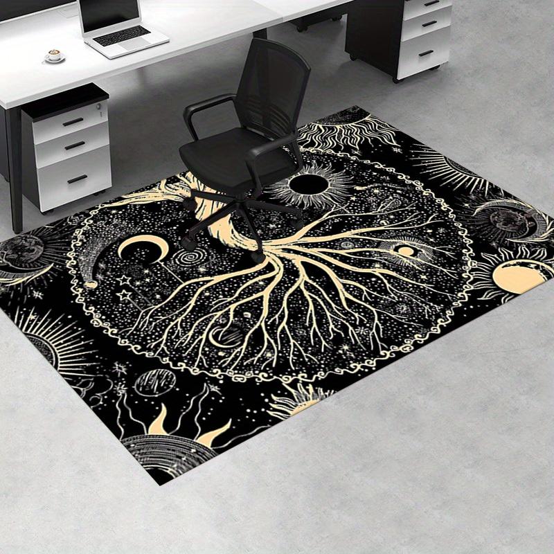 1pc. Celestial Tree of Life Home Decor Rug Office Carpet Chair Mat Outdoor Gift - Cosmic Stars Moon Sun Celestial Body Tapestry Wall Hanging Art