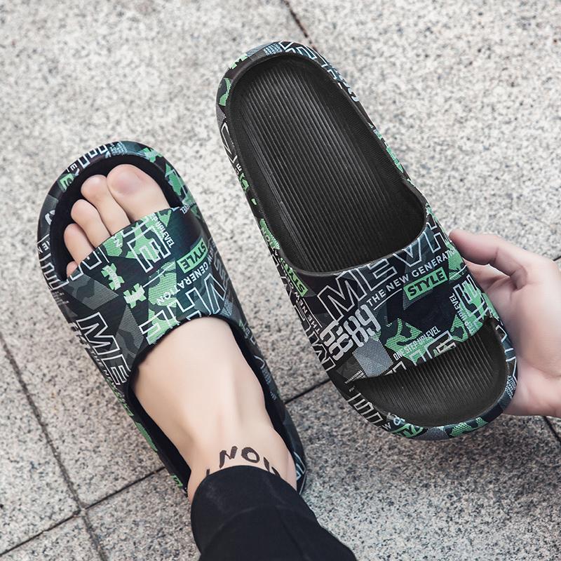 

Men Beach Slippers Soft Flat Sole Eva Leisure Summer Male Slippers Women Anti -Slip Beach Sandals Mens Designer Shoes Sandalia