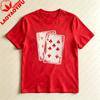 Playing Cards Design Unisex Tshirt Casual Summer Short Sleeve Cotton Fashion Harajuku Aesthetic Top For Gift