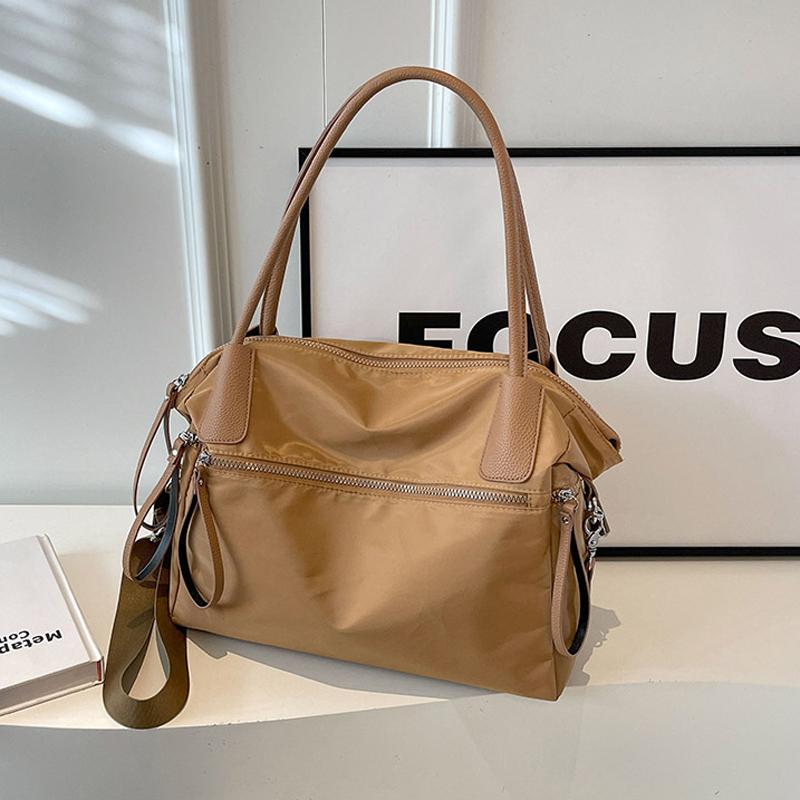 FLYING STARS   Women s Handbag Retro Nylon Women s Large Capacity Crossbody Bag Daily Commuting Travel Tote Bag 43cmX31cmX12cm