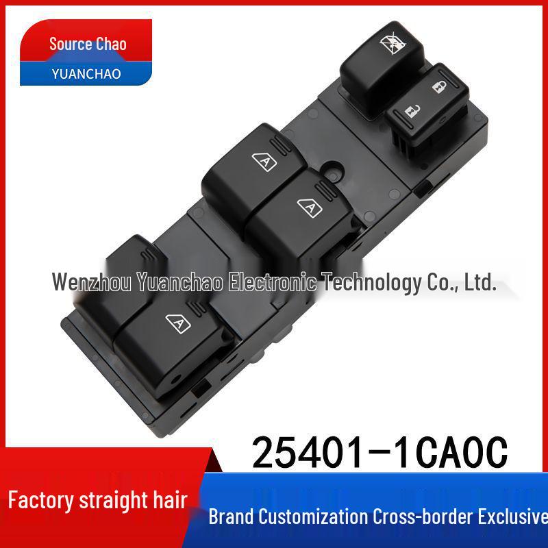 25401-1CA0C Compatible Infiniti FX50/FX37 Power Window Switch 25401-1CA1B Electric
