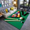 Billiards Pool Table Design Carpet Suitable As a Non-slip Mat for the Living Room or Bedroom Sofa
