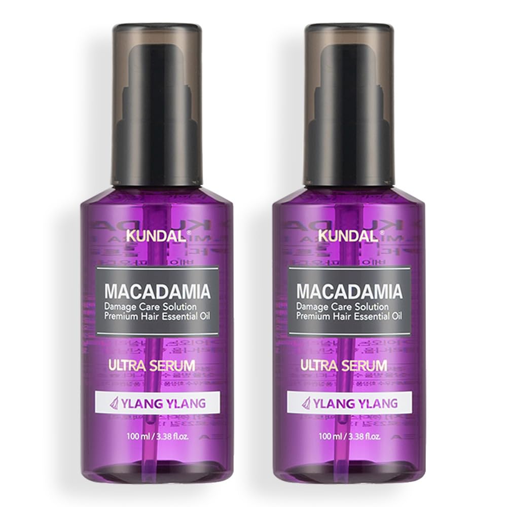 

Ultra Hair Serum Ylang Ylang KUNDAL MACADAMIA ULTRA HAIR SERUM 100ml YLANG [KUNDAL] [1+1] # #YLANG