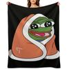 peepoBlanket Emote High Quality Throw Blanket Cosplay Anime Comforter Softest Soft Plush Plaid Blankets