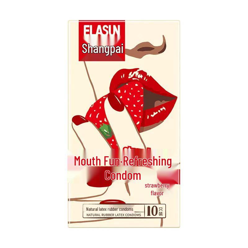 Shangpai Queen Hyaluronic Acid Condoms—High Lubrication, 100-Pack