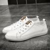 Nieuwe Heren Sneakers met Zachte Zool Casual Leren Buitenschoenen Antislip Heren Gevulkaniseerde Schoenen Handgemaakte Vrije Tijd Wandelschoenen Sneakers