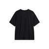 Li-Ning Cool Tea Quick-Dry Casual Sports T-Shirt With Logo Print And Drop-Shoulder Sleeves Men Tops Black AHSU709-1