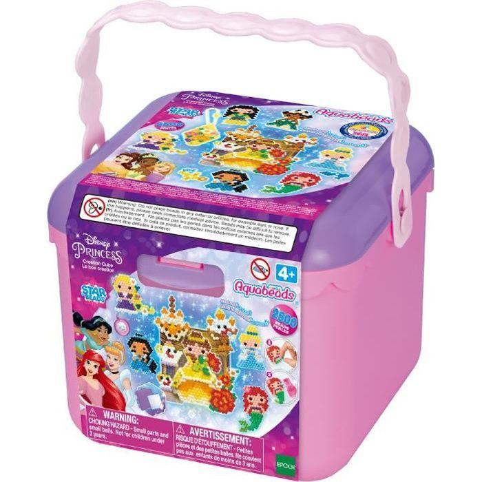 Aquabeads The Disney Princesses Box, Toy, Beads That Stick with Water, Suitable for Children from 4 Years Old