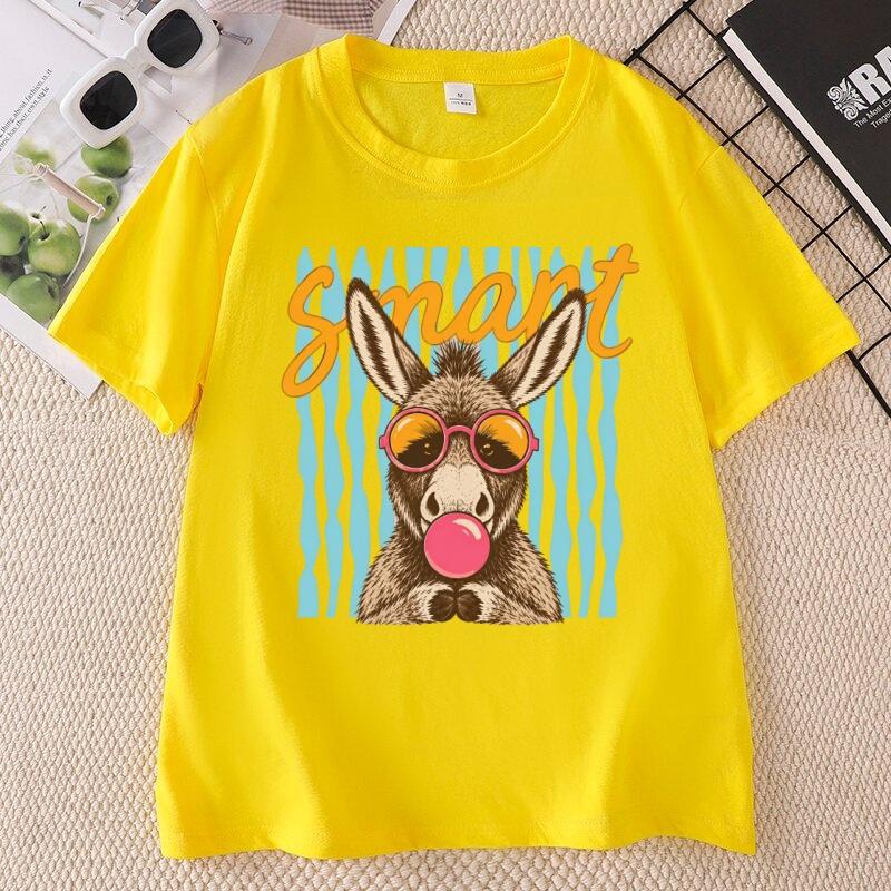 Feral Raccoon Graphic T Shirts Cotton Designer Girls Raccoon Tshirt Unisexs Cotton Short Sleeve Round Neck Printed Tshirts