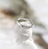 Silver Plated Sun & Moon Adjustable Couple Rings for Long-Distance Relationships
