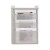 Non-woven Fabric Document Hanging Storage Bag 3/6/9-layer Folding Hanging File Large Capacity Pocket Chart Deskside Hanging Bag