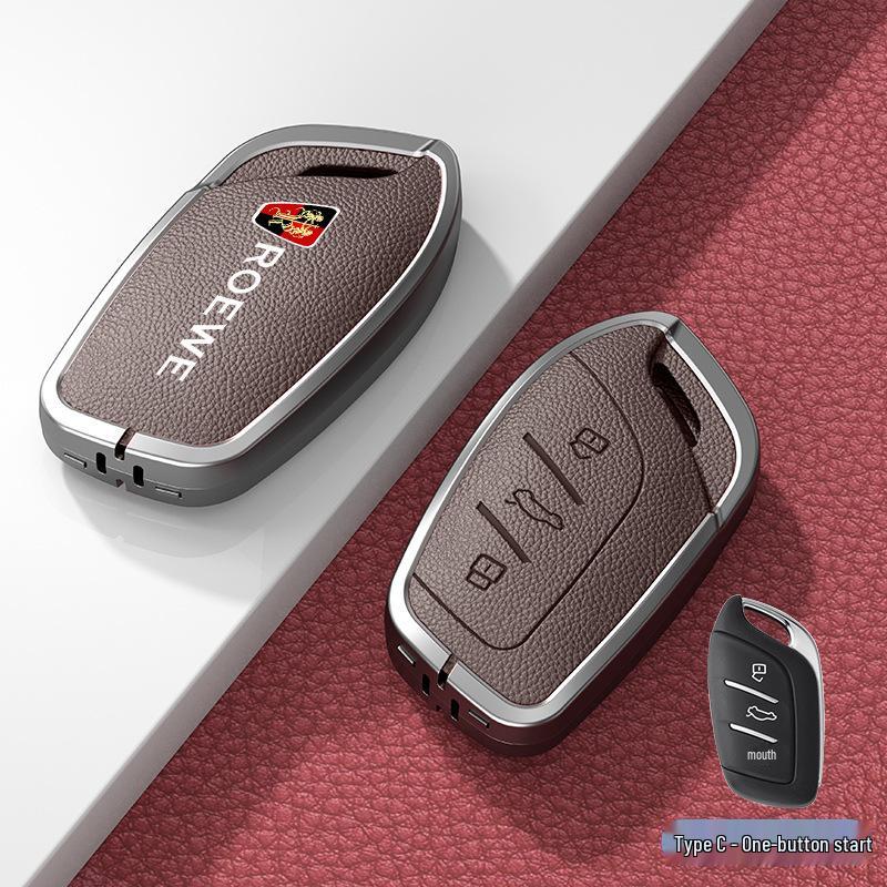 Fit for Roewe RX5 16-20, i6, RX8, RX3, EI5 Metal Key Cover