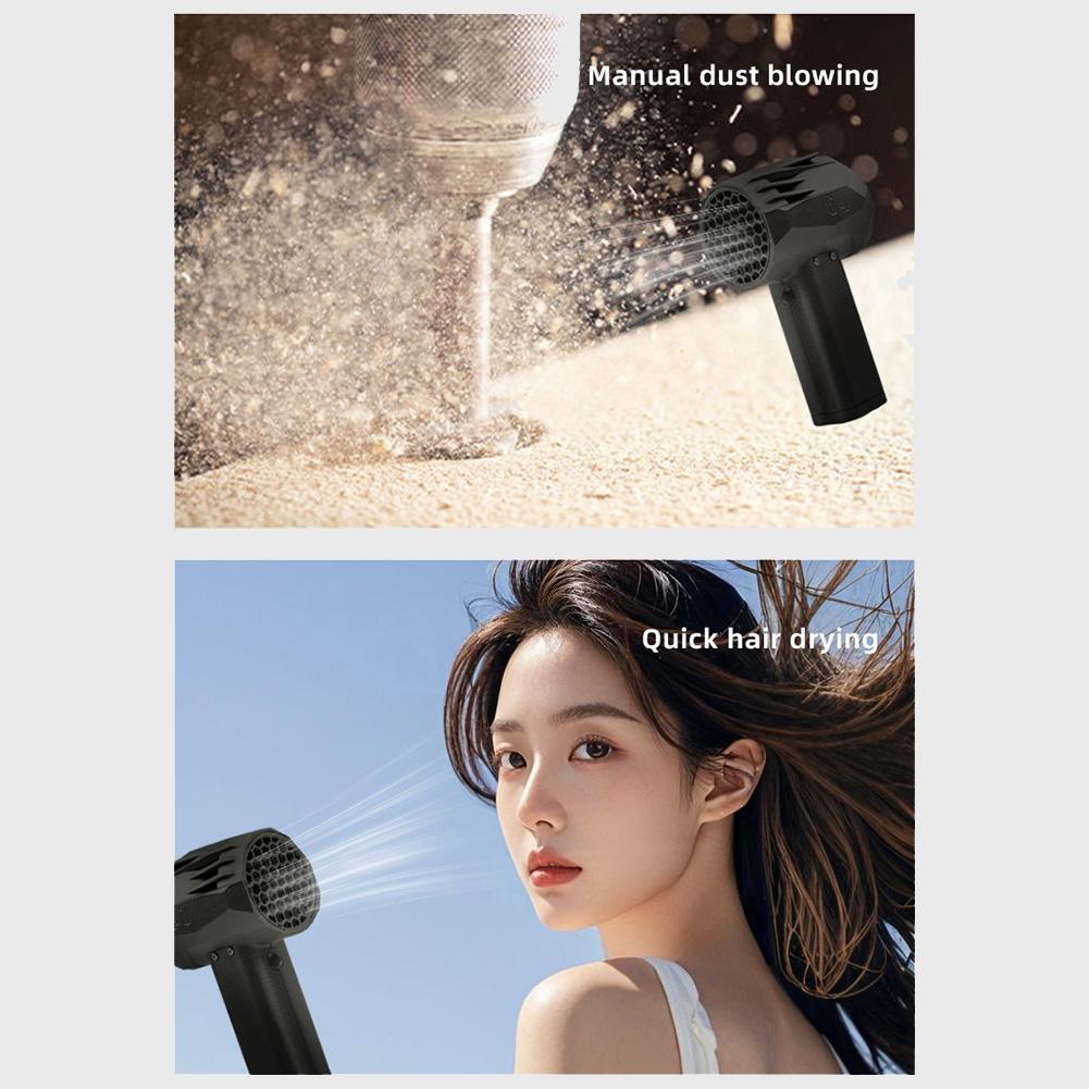 650W Turbo Jet Fan 64mm Brushless Motor Electric Powerful Blower 59200MWH Mini Violent Fan Wind Speed 240km/h for Industrial Use